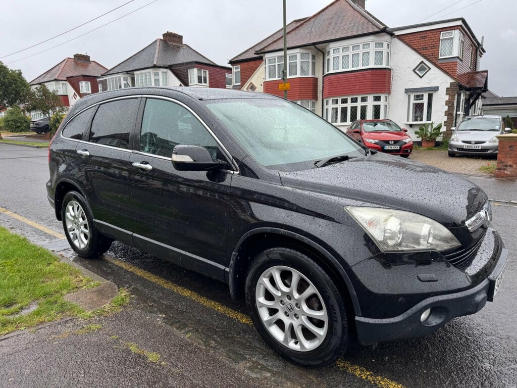Honda Cr-V Ex Black #3