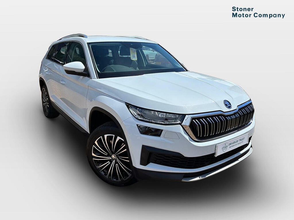 Skoda Kodiaq 2.0 Tsi 190 Se L Executive 4X4 Dsg 7 Seat GJ73WUW White