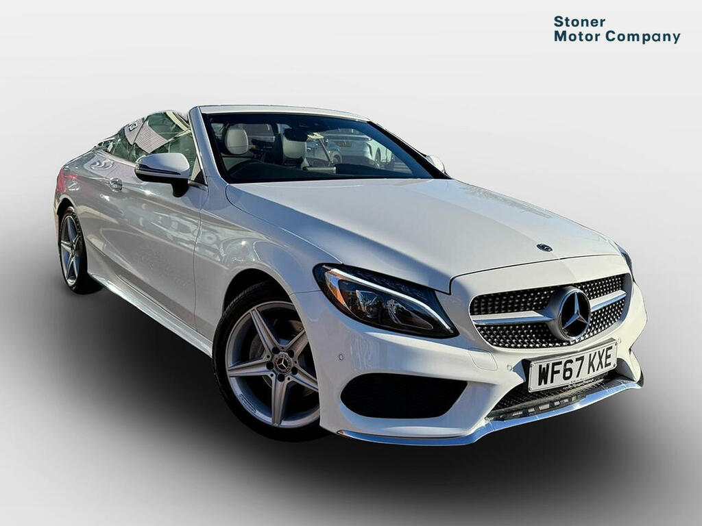 Mercedes-Benz C Class C200 Amg Line White