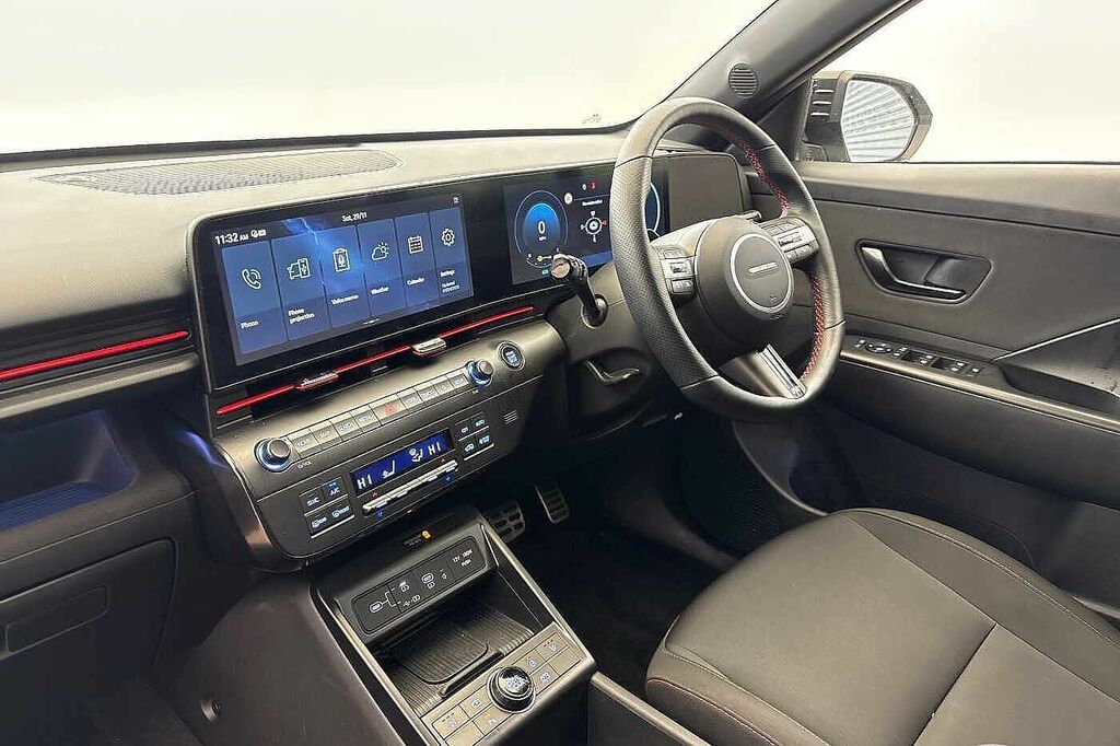 Hyundai Kona 1.6 Hybrid 129 N Line Dct Grey #4