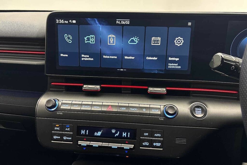Hyundai Kona 1.6 Hybrid 129 N Line Dct Black #5