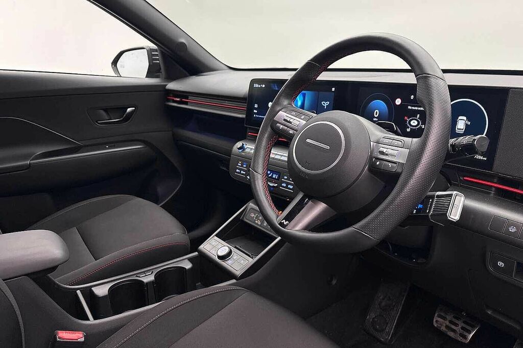 Hyundai Kona 1.6 Hybrid 129 N Line Dct Black #6