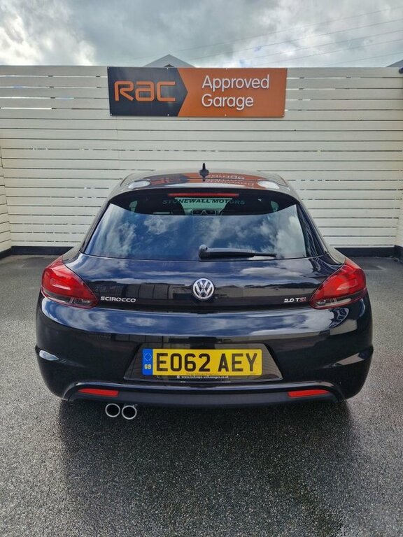 Volkswagen Scirocco 2.0 Tsi R-line Hatchback Euro 5 Black #3