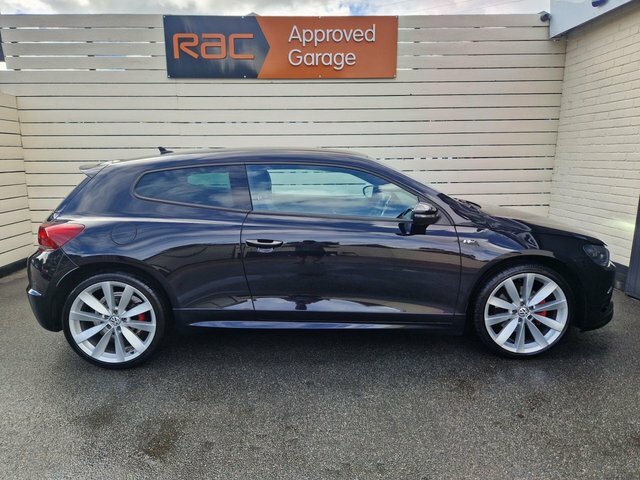 Volkswagen Scirocco 2.0 Tsi R-line Hatchback Euro 5 Black #4