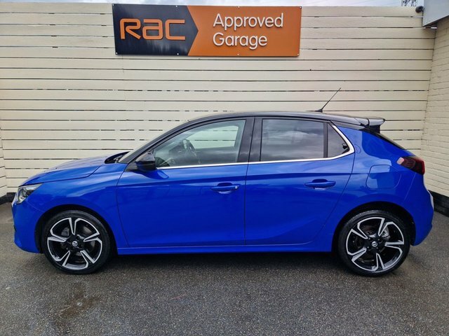 Vauxhall Corsa 1.2 Turbo Ultimate Nav Hatchback E SH70UAE Blue #4
