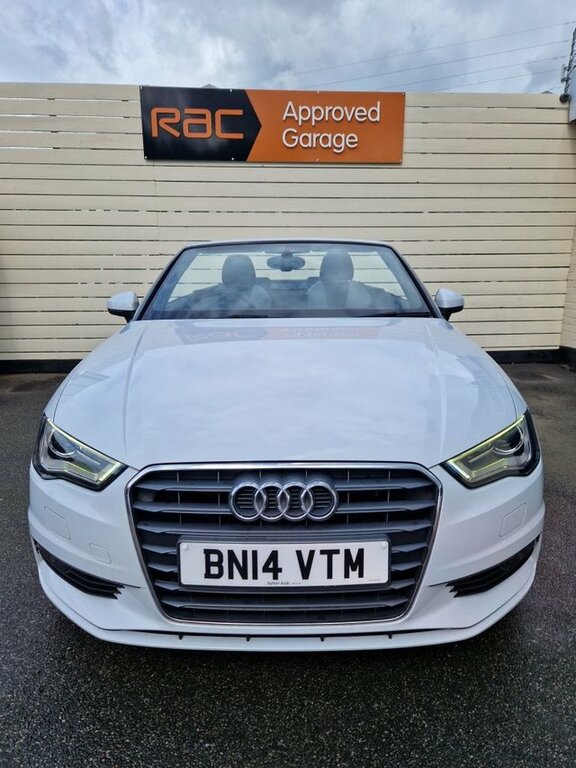 Audi A3 Cabriolet 1.4 Tfsi Cod Sport Convertible E White #2