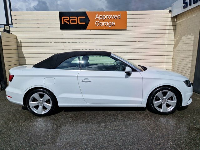 Audi A3 Cabriolet 1.4 Tfsi Cod Sport Convertible E White #3