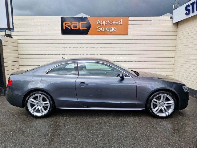 Audi A5 1.8 Tfsi S Line Coupe Euro 6 S Grey #4
