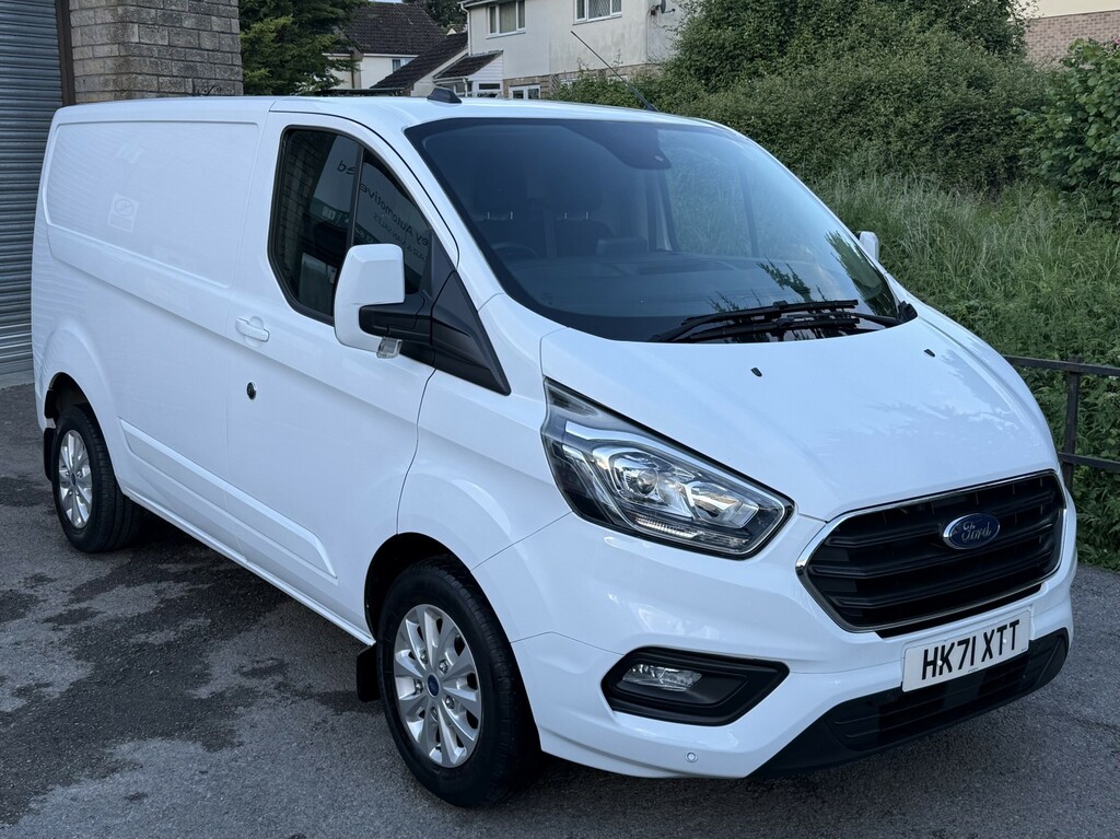 Ford Transit Custom Panel Van 2.0 Transit Custom Limited Van 280 L1 2. HK71XTT White