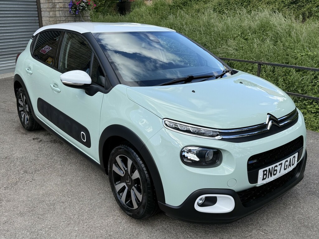 Citroen C3 Hatchback 1.2 Puretech Flair 2017 Green