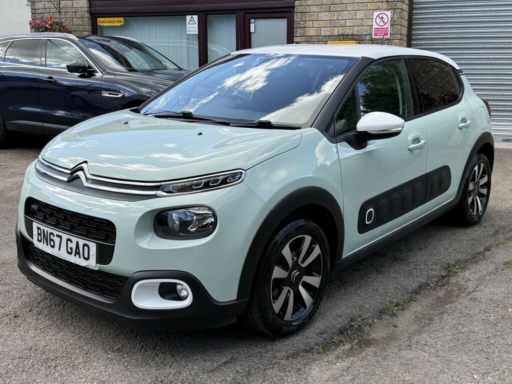 Citroen C3 Hatchback 1.2 Puretech Flair 2017 Green #6