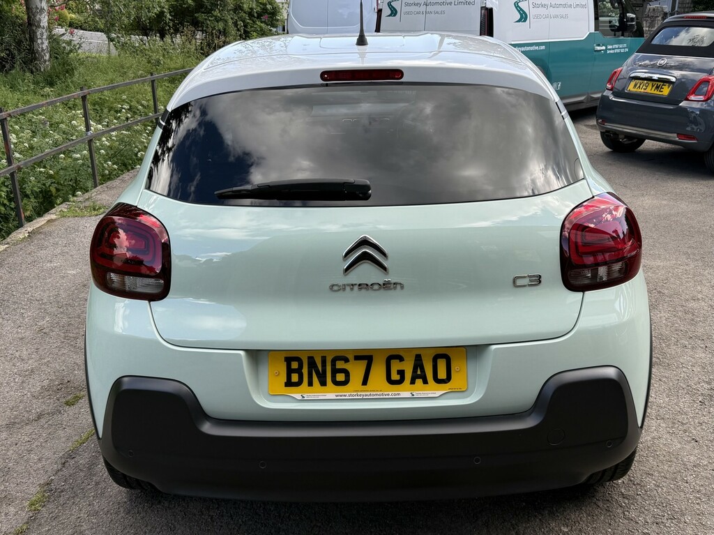 Citroen C3 Hatchback 1.2 Puretech Flair 2017 Green #4