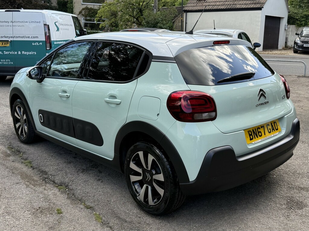 Citroen C3 Hatchback 1.2 Puretech Flair 2017 Green #5