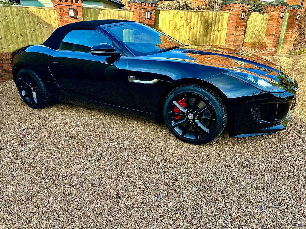 Jaguar F-Type Convertible 3.0 V6 S 2014 Black #6