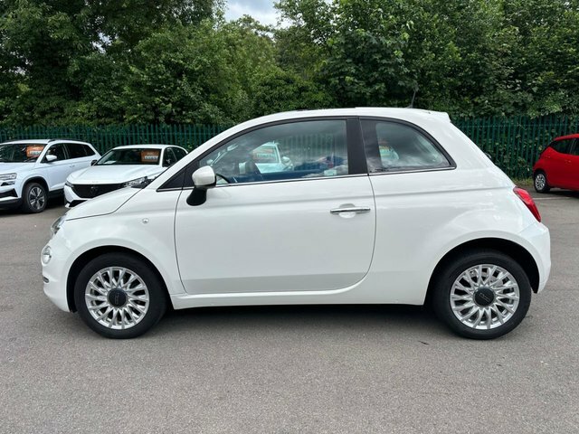 Fiat 500 1.0 Mhev Hatchback RX23KJO White #5