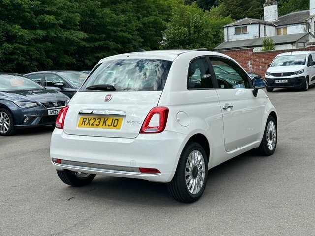 Fiat 500 1.0 Mhev Hatchback RX23KJO White #6