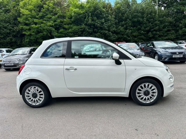Fiat 500 1.0 Mhev Hatchback RX23KJO White #4