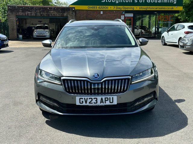 Skoda Superb 1.5 Tsi Act Se Grey #2