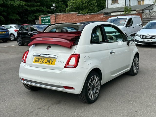 Fiat 500C 1.0 Mhev Dolcevita Convertible White #6