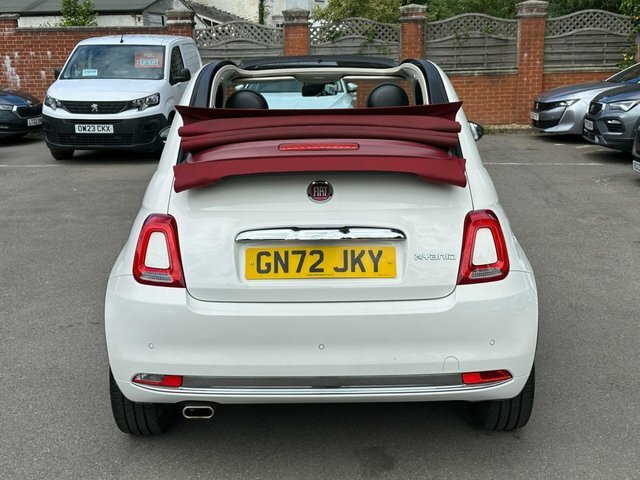 Fiat 500C C Pop Mhev Red #8