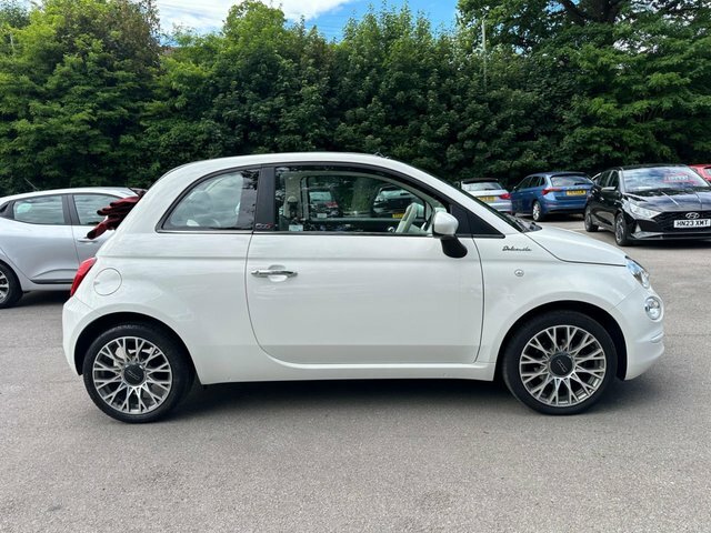 Fiat 500C 1.0 Mhev Dolcevita Convertible White #4