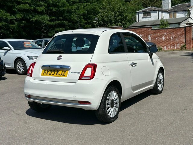 Fiat 500 1.0 Mhev Hatchback White #6