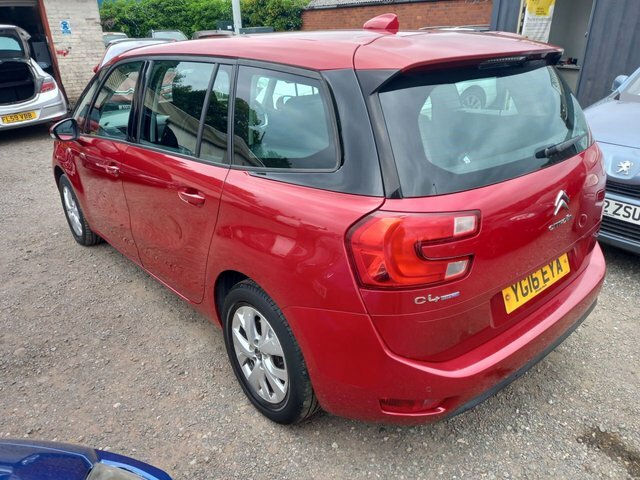 Citroen Grand C4 Picasso 1.6 Bluehdi Vtr Mpv YG16EYA Red #3