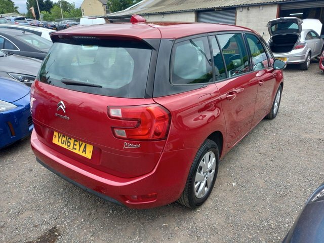 Citroen Grand C4 Picasso 1.6 Bluehdi Vtr Mpv YG16EYA Red #5