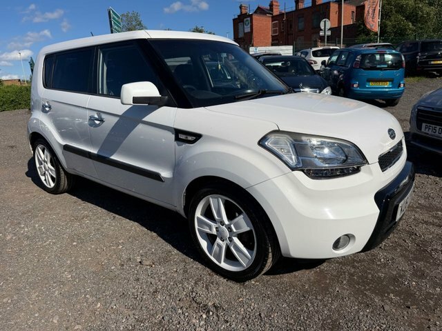 Kia Soul 1.6 Crdi Echo Suv White #3
