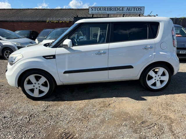 Kia Soul 1.6 Crdi Echo Suv White #4