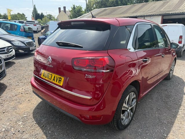 Citroen C4 Picasso 1.6 E-hdi Airdream Exclusive Red #3