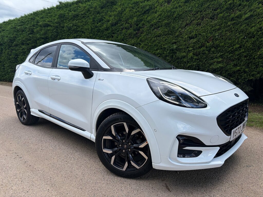 Ford Puma 1.0T Ecoboost Mhev St-line X Suv Hybrid White