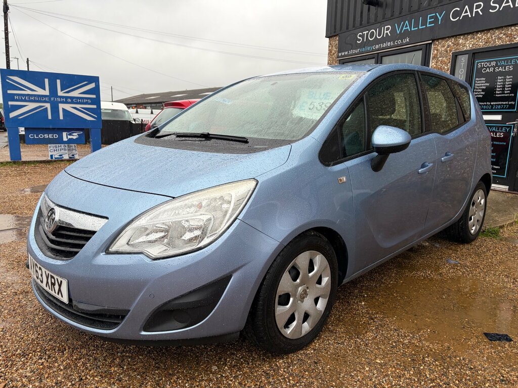 Vauxhall Meriva 1.4T 16V Exclusiv Mpv Euro 5 120 Blue