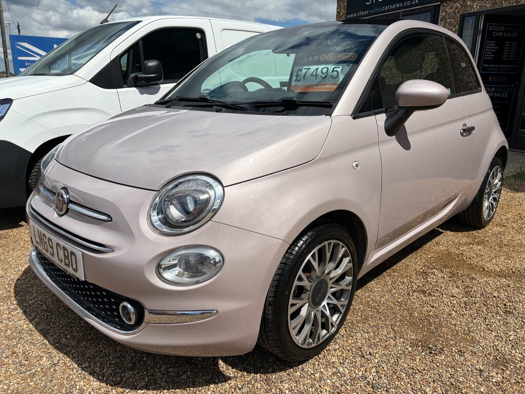 Fiat 500 1.2 Star Hatchback Euro 6 Ss Pink #4