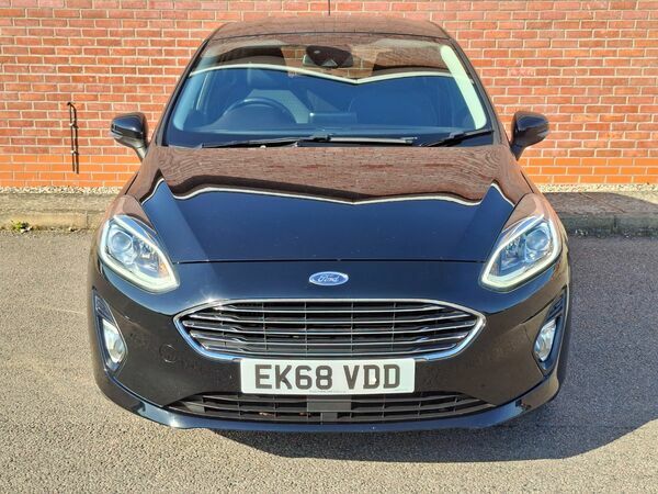 Ford Fiesta 1.0 Ecoboost Zetec. EK68VDD Black #2