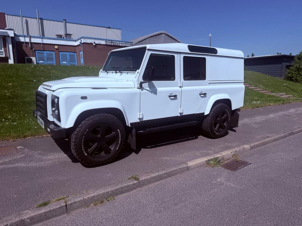 Land Rover Defender 110 2.2 Tdci Xs Utility Wagon 4Wd Mwb Euro 5 White #6
