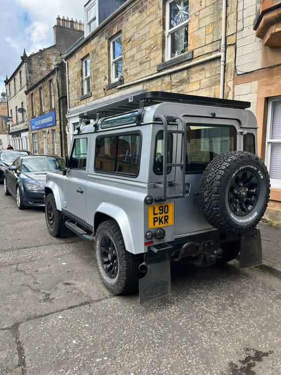 Land Rover Defender 90 2.4 Tdci County Hard Top Suv 4Wd Swb Euro 4 Silver #2