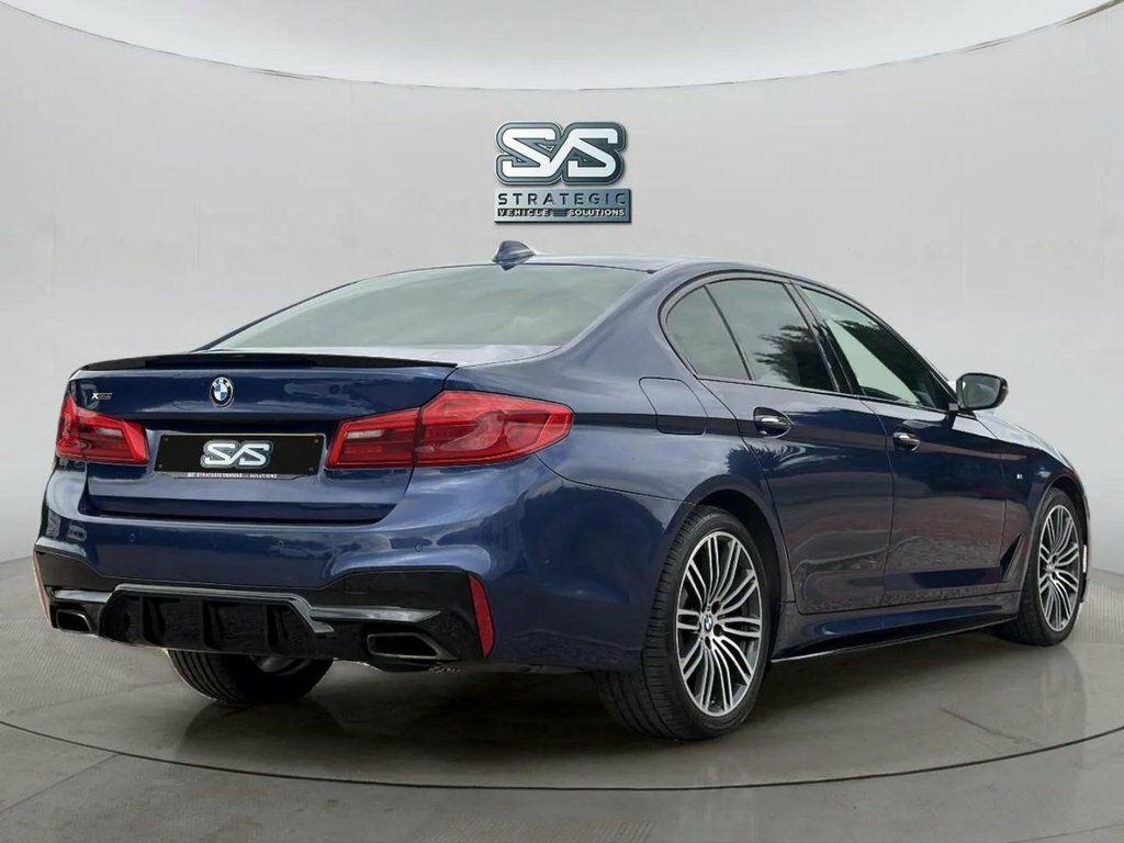 BMW 5 Series 2L M Sport PE67YJY Blue #4