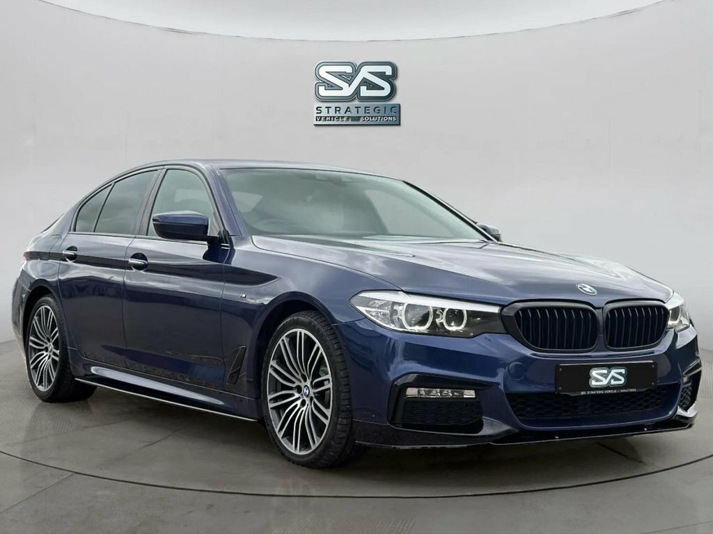 BMW 5 Series 2L M Sport PE67YJY Blue #2