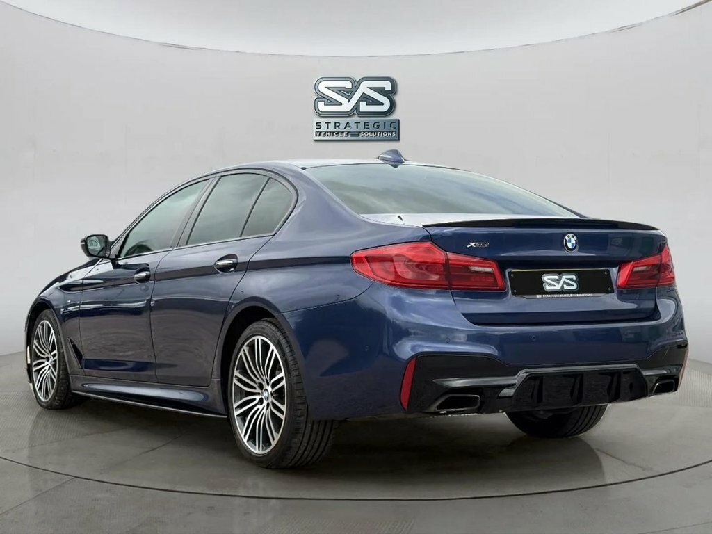 BMW 5 Series 2L M Sport PE67YJY Blue #6