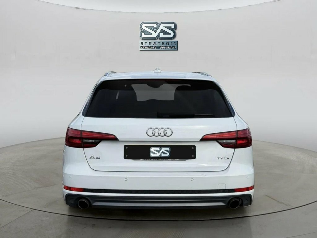 Audi A4 Avant 2L S Line White #5