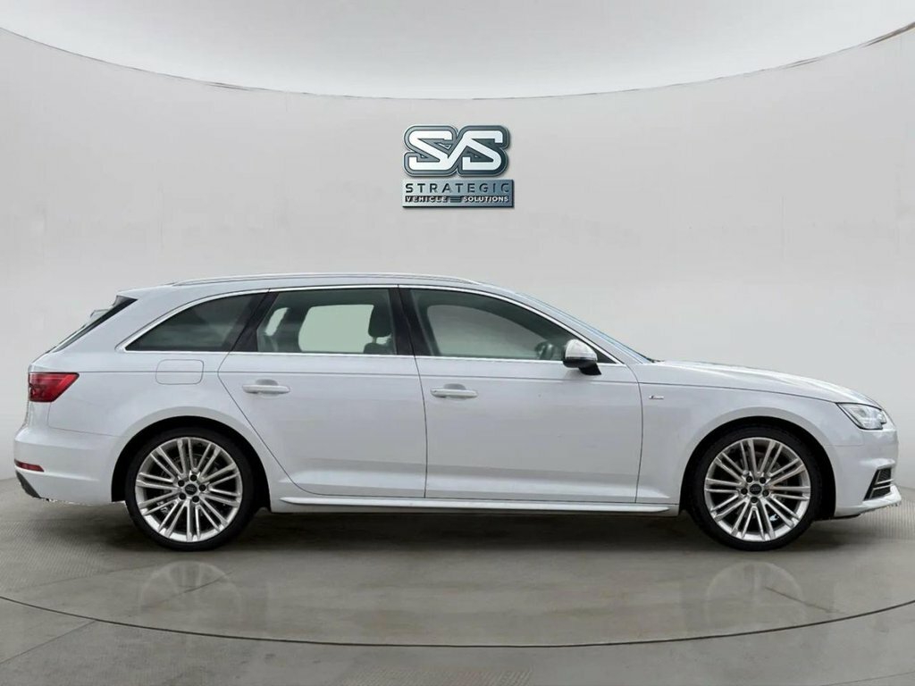 Audi A4 Avant 2L S Line White #3