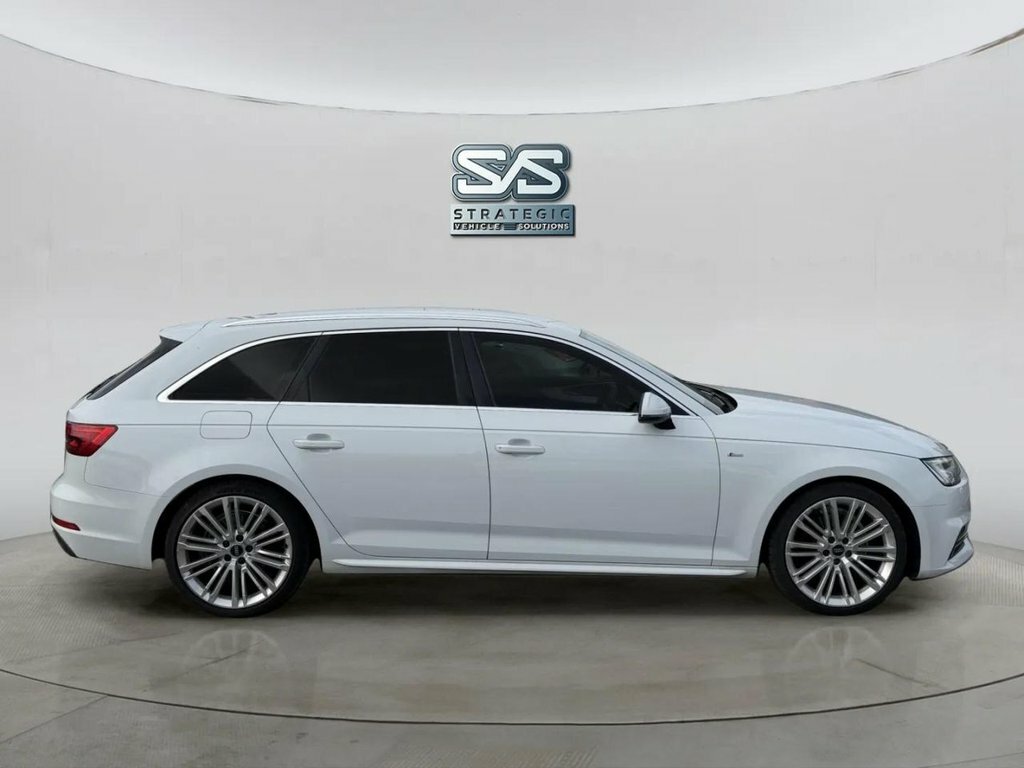 Audi A4 Avant 2L S Line White #3