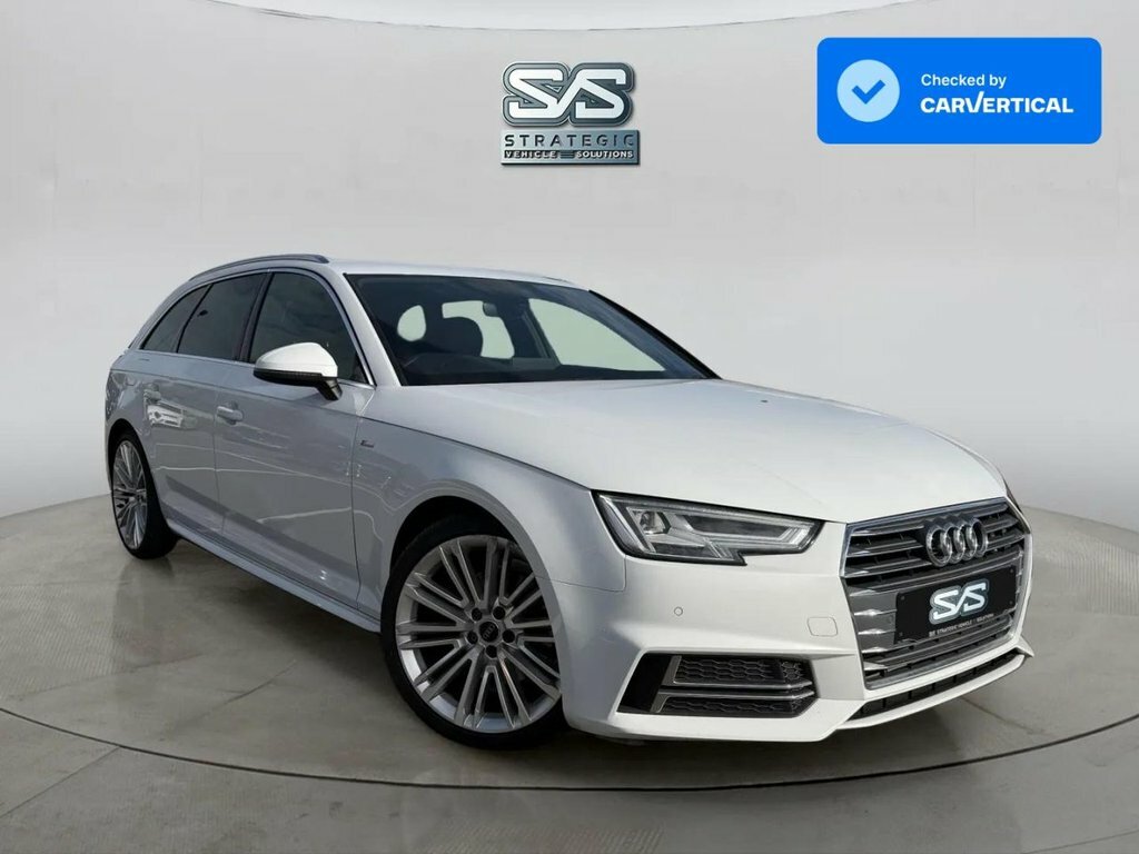 Audi A4 Avant 2L S Line White