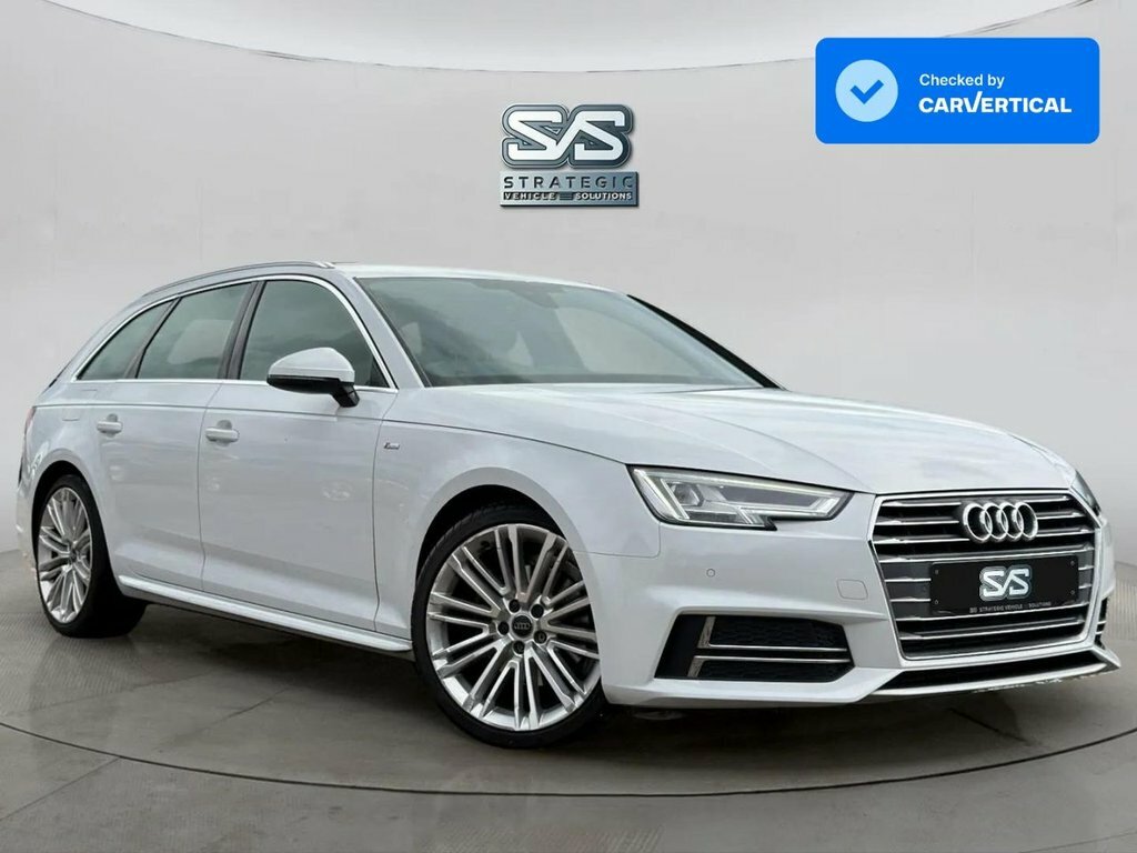 Audi A4 Avant 2L S Line White