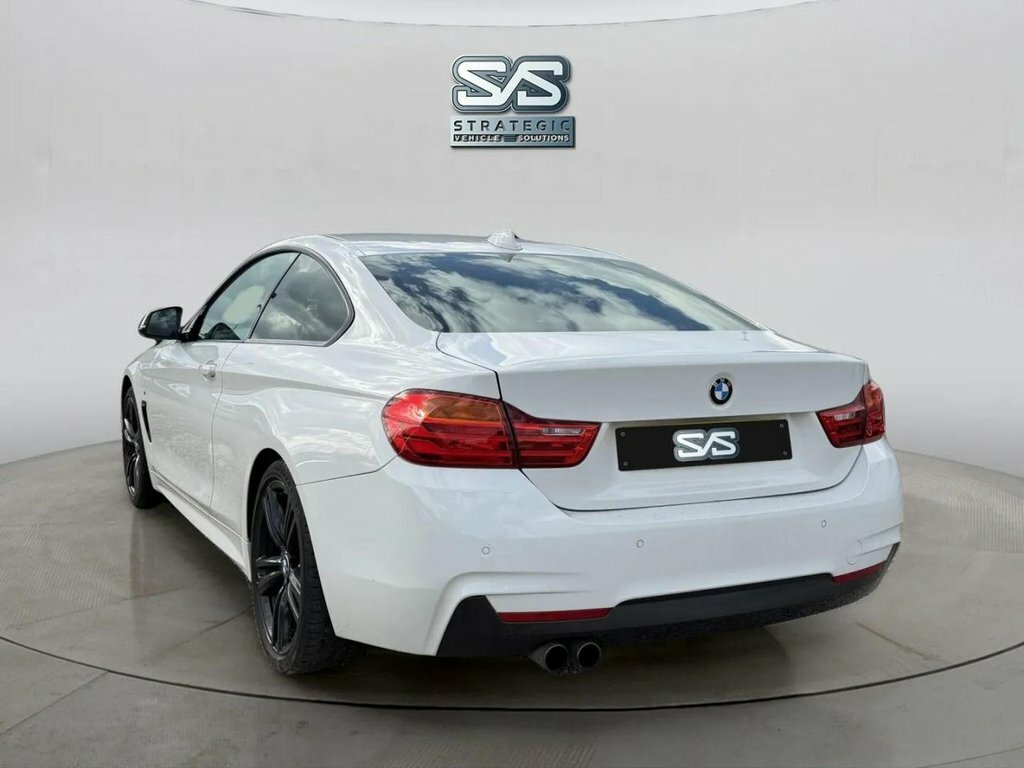 BMW 4 Series Gran Coupe 2L M Sport White #6