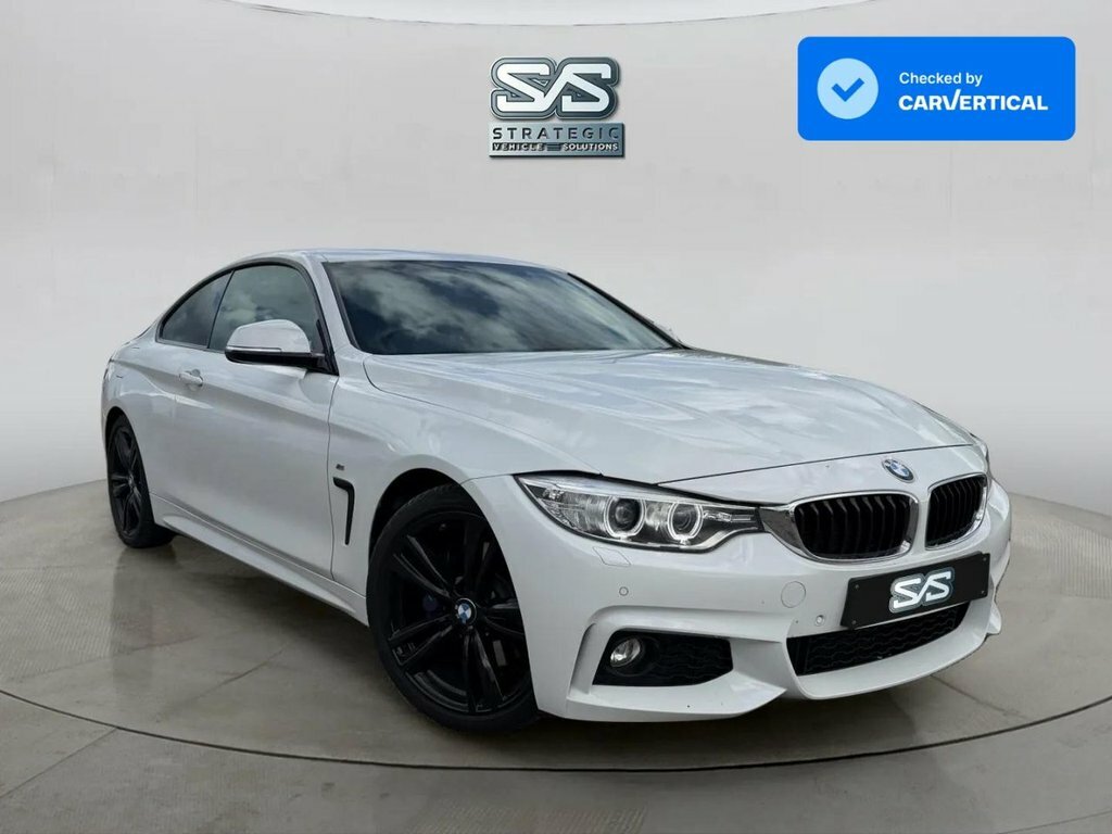 BMW 4 Series Gran Coupe 2L M Sport White