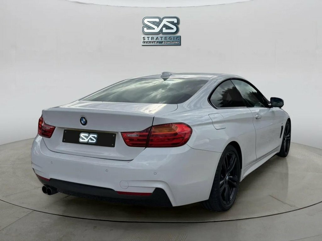 BMW 4 Series Gran Coupe 2L M Sport White #4