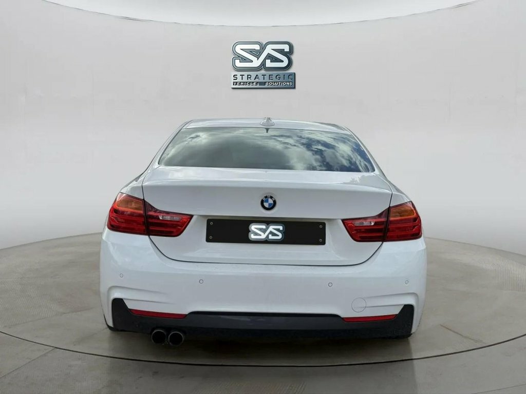 BMW 4 Series Gran Coupe 2L M Sport White #5