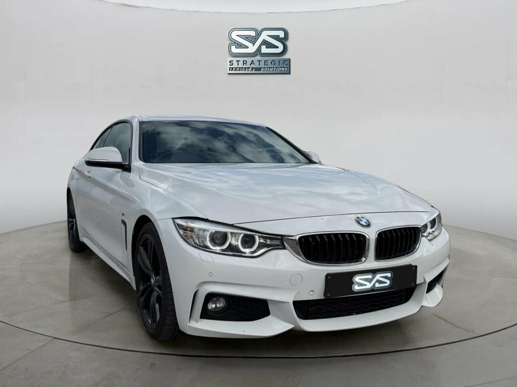 BMW 4 Series Gran Coupe 2L M Sport White #2